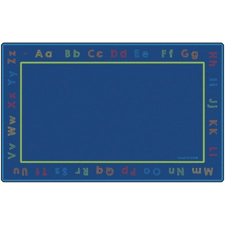 CARPETS FOR KIDS 6 x 9 ft. Rectangle Chalk & Play Literacy Rug 6316